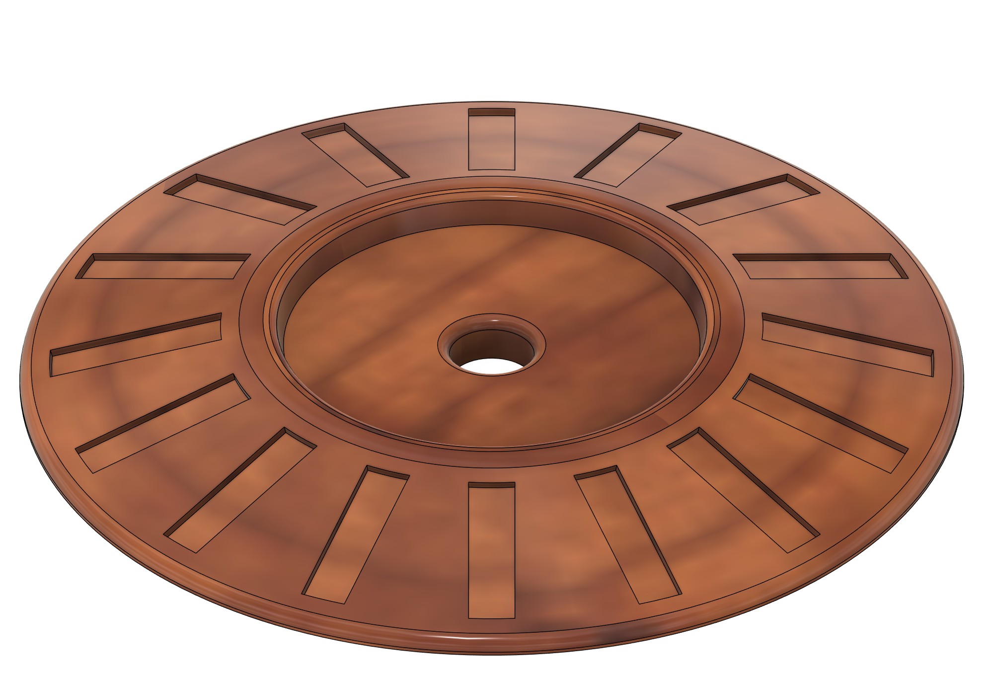 Bifold Closet Knob Flange (4 styles)