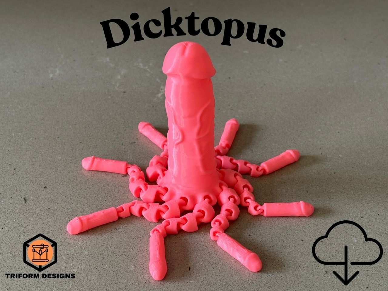 Dicktopus - Articulated Flexi DIck/Octopus