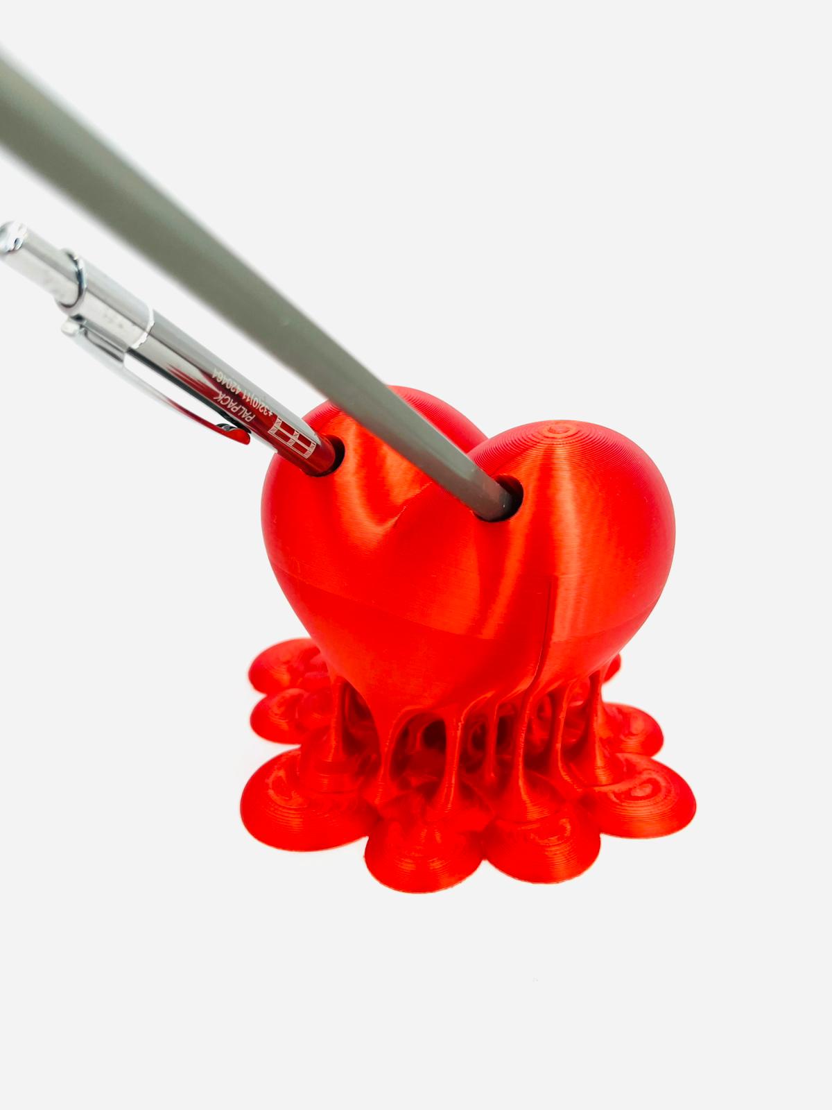 Valentines day heart stand decor