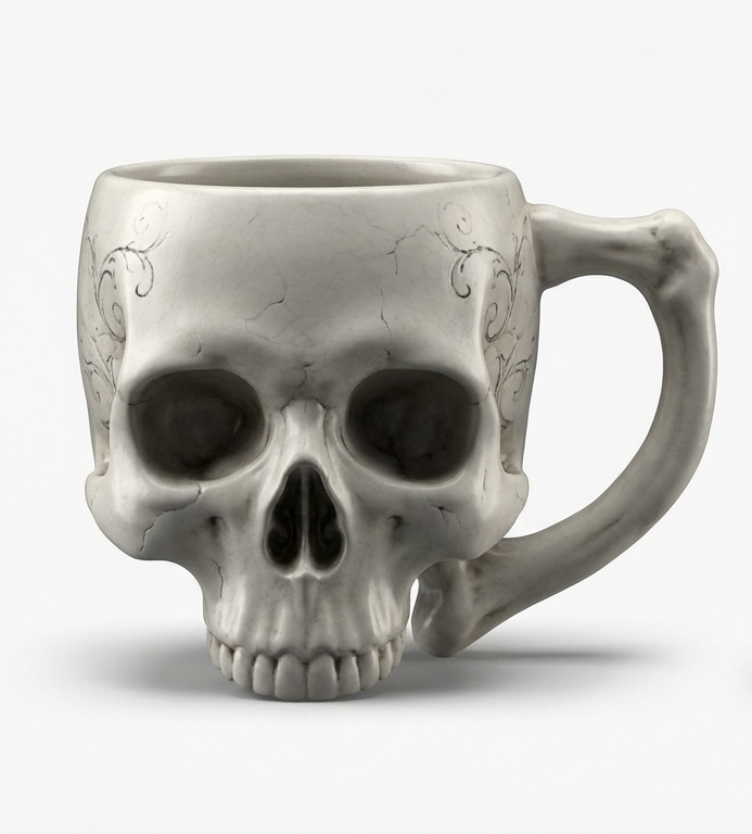 Skull mug — thumbnail 4