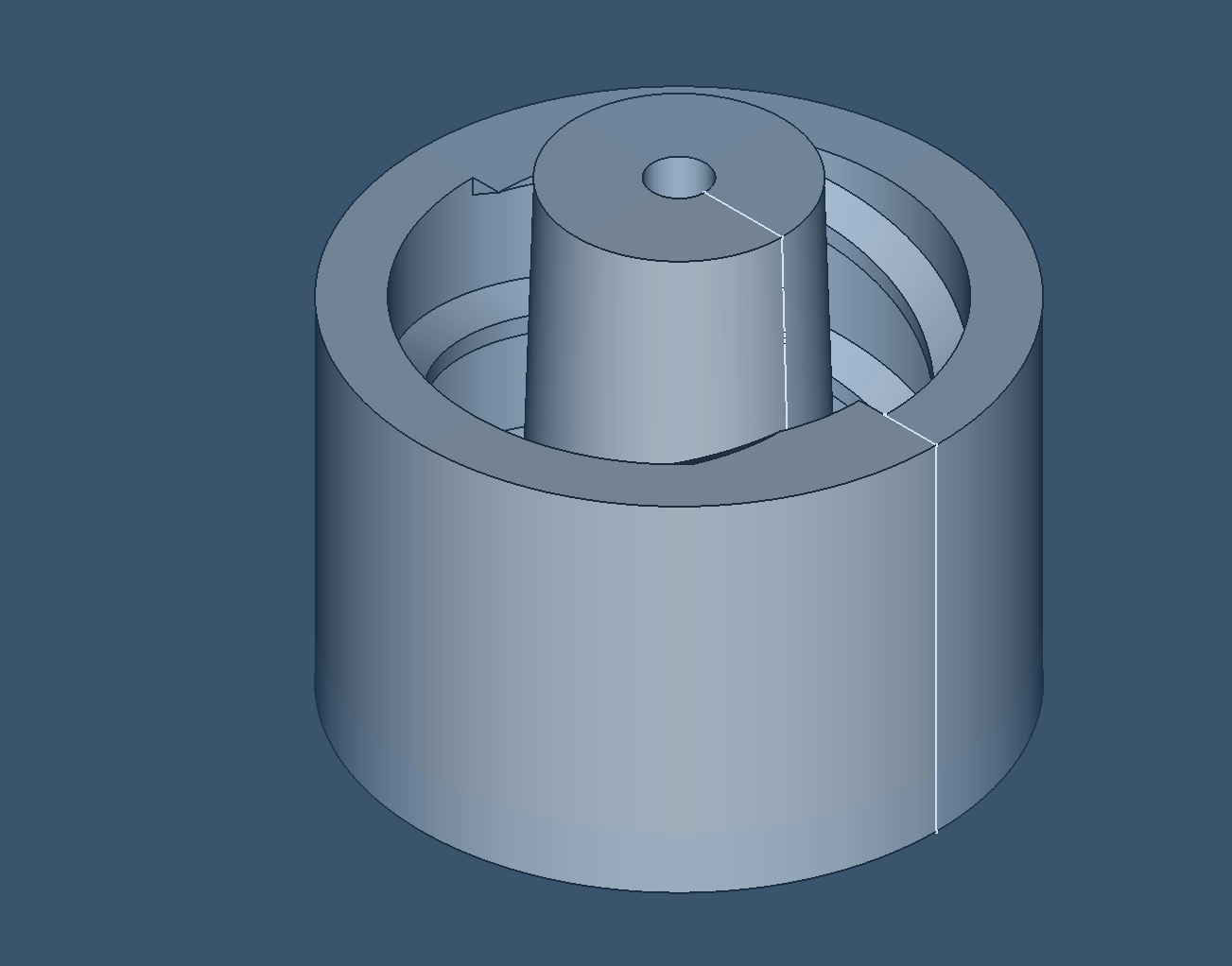 Male Luer lock head