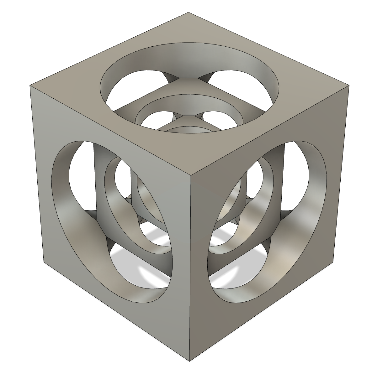 Golden Ratio Turner's Cube (Machinist Cube)