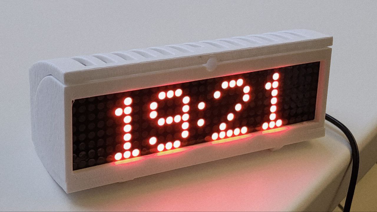 MAX7219 Clock — miniatura 3