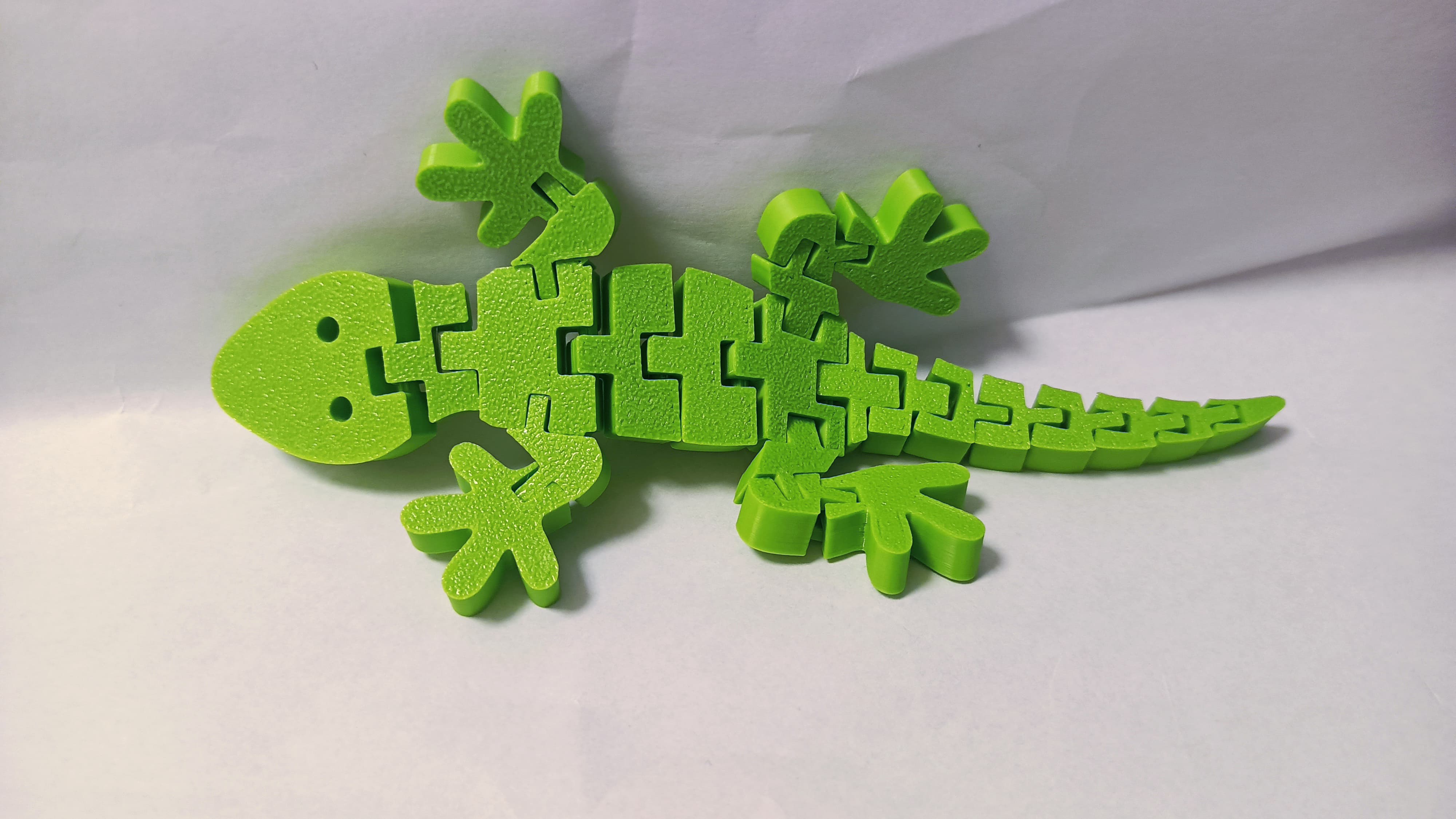 Miniatura 2 do modelo 3D Flexi Lizard Toy