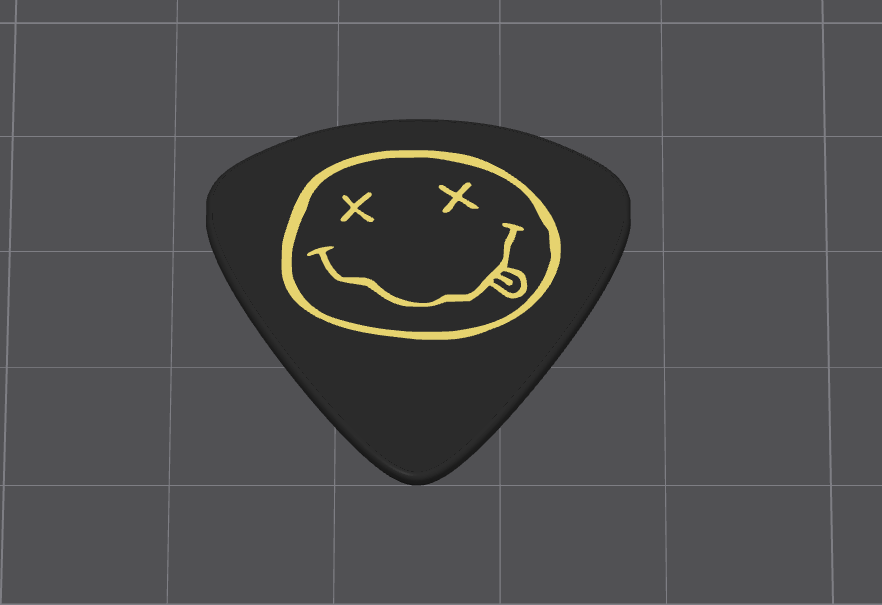 Nirvana Guitar Pick