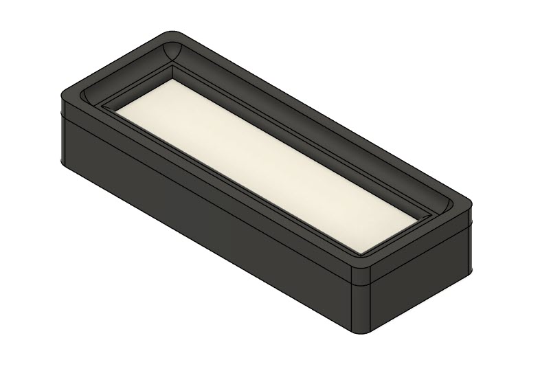Modular MAX7219 8x32 LED Matrix Case