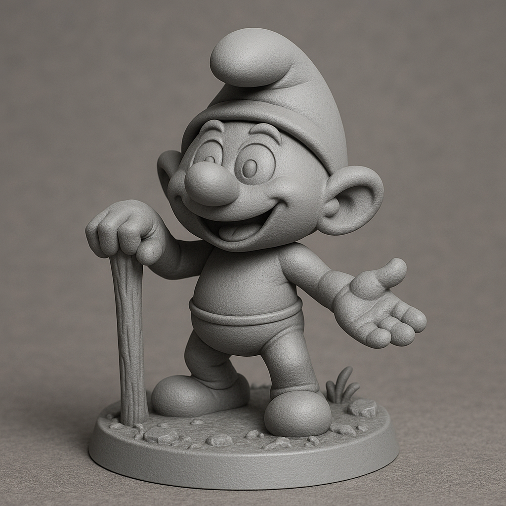 Klassischer Schlumpf – Tabletop-Figur