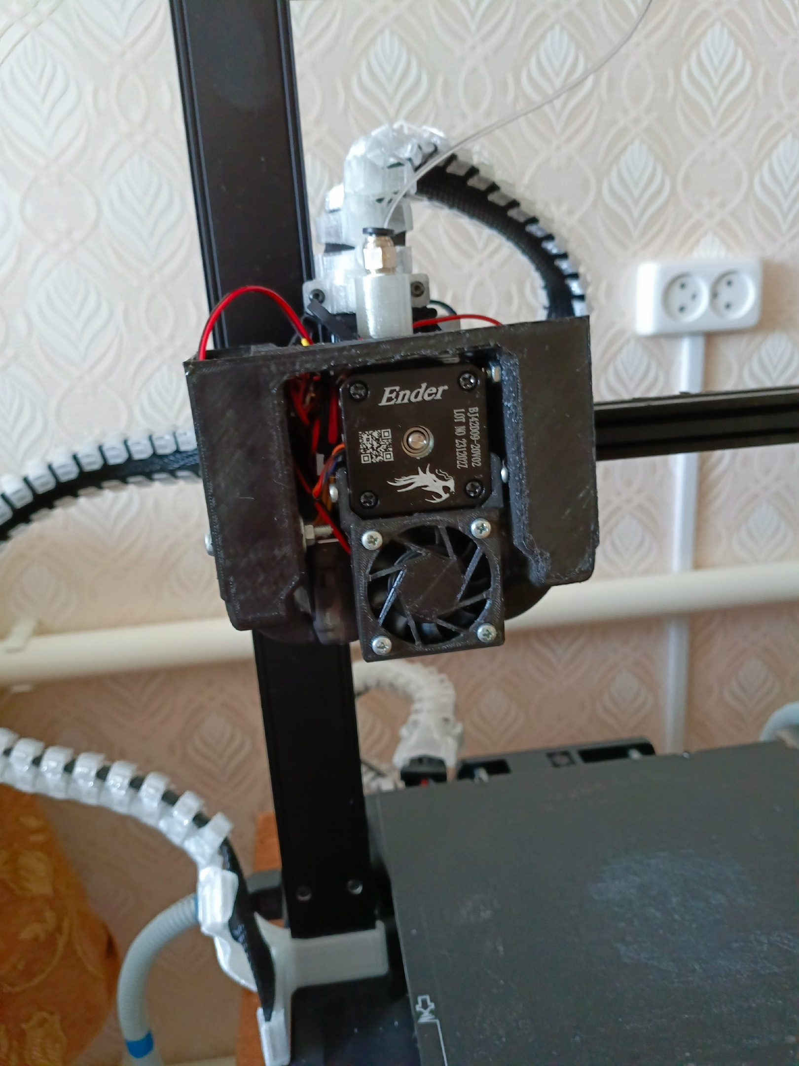 Axial cooler bracket 40x40x10 for 3d printer Ender 3 v3 se