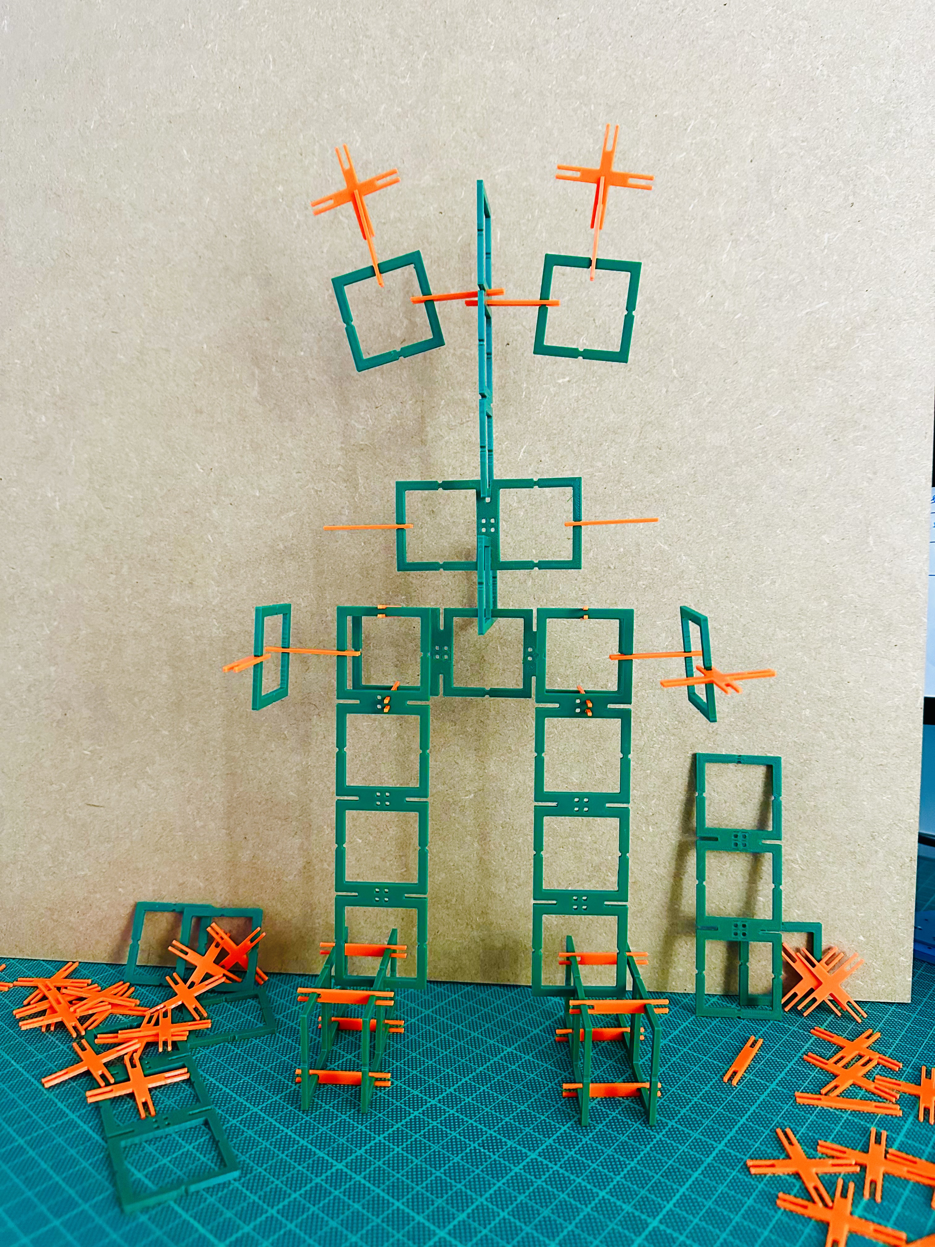 Modular 3D-Printed Building System