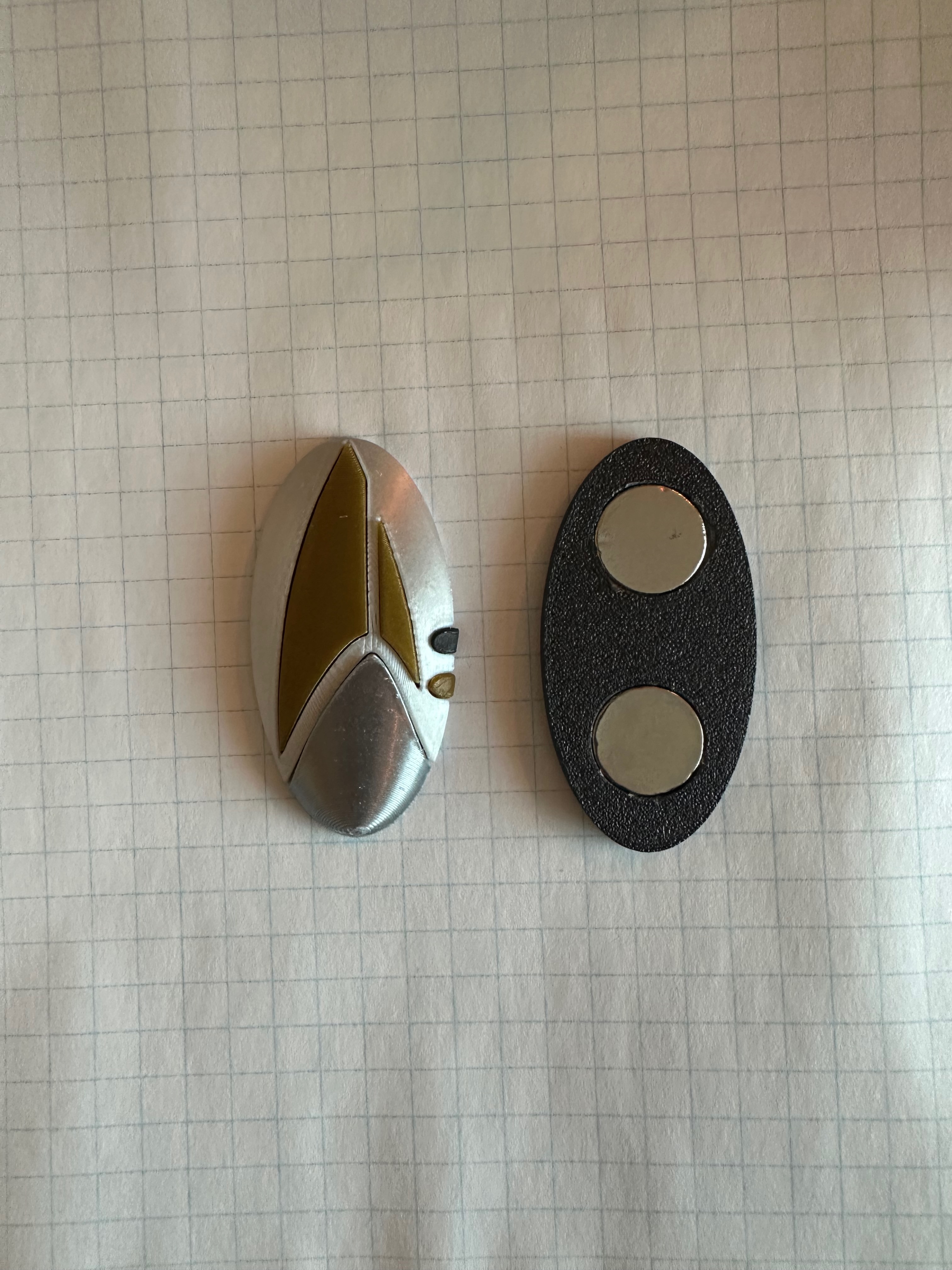 Star Trek: Discovery Tricom Badge (15x2 mm Magnets)