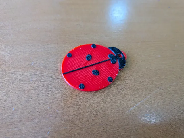 Ladybug Keychain