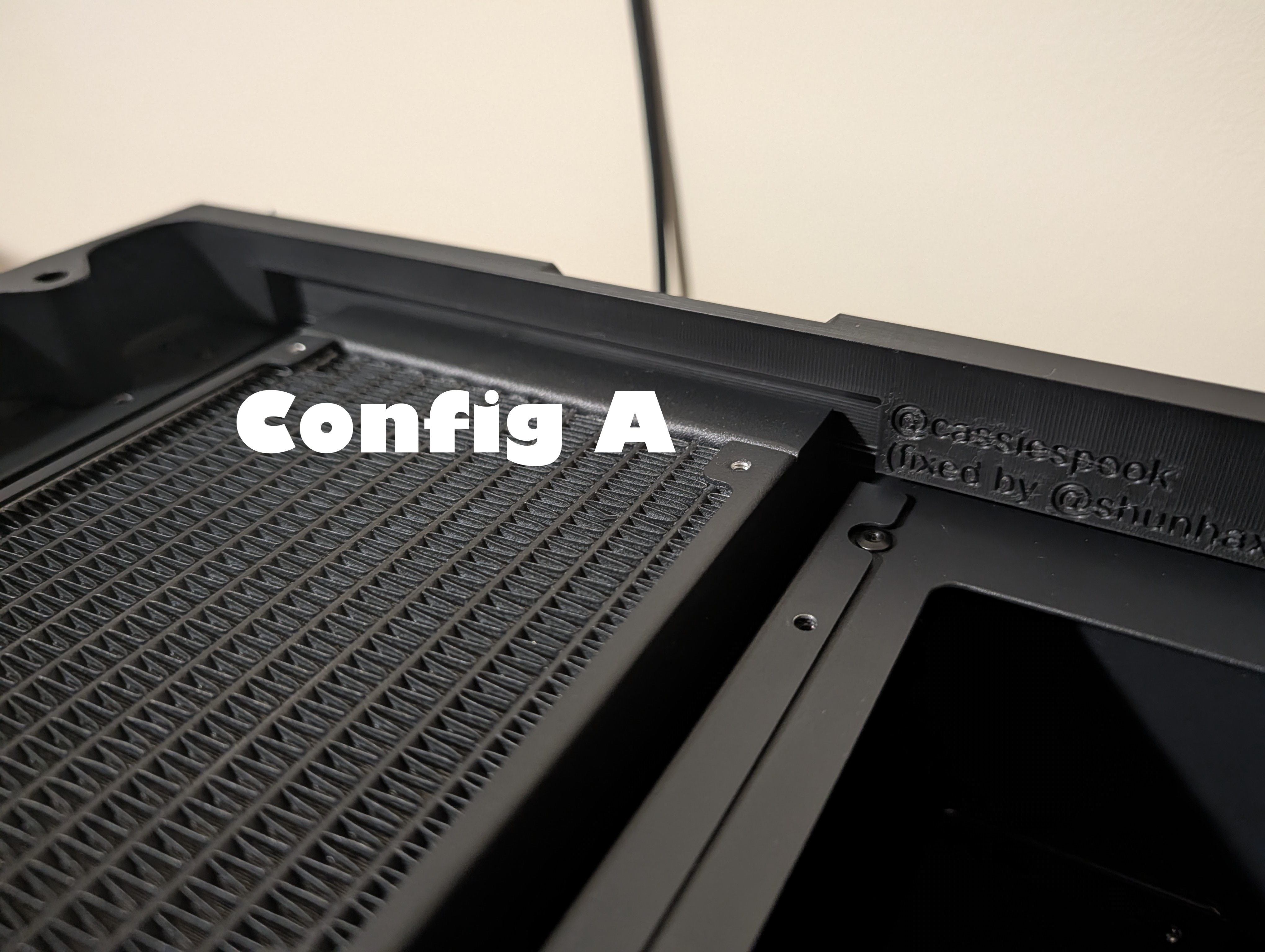 HYTE Y60 Top Thick Radiator/AIO Spacer