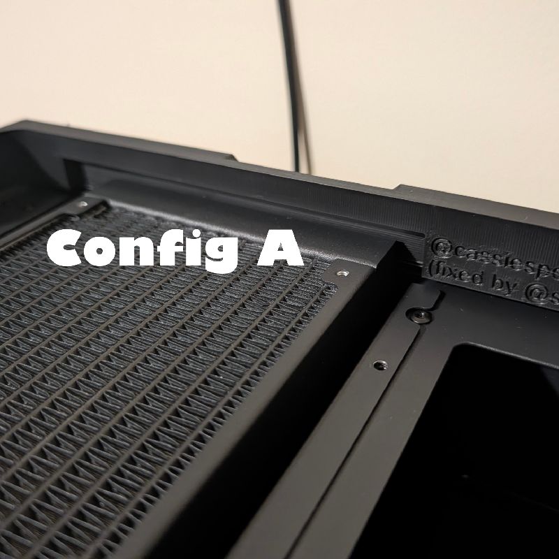HYTE Y60 Top Thick Radiator/AIO Spacer by ShunHax | Download free STL ...