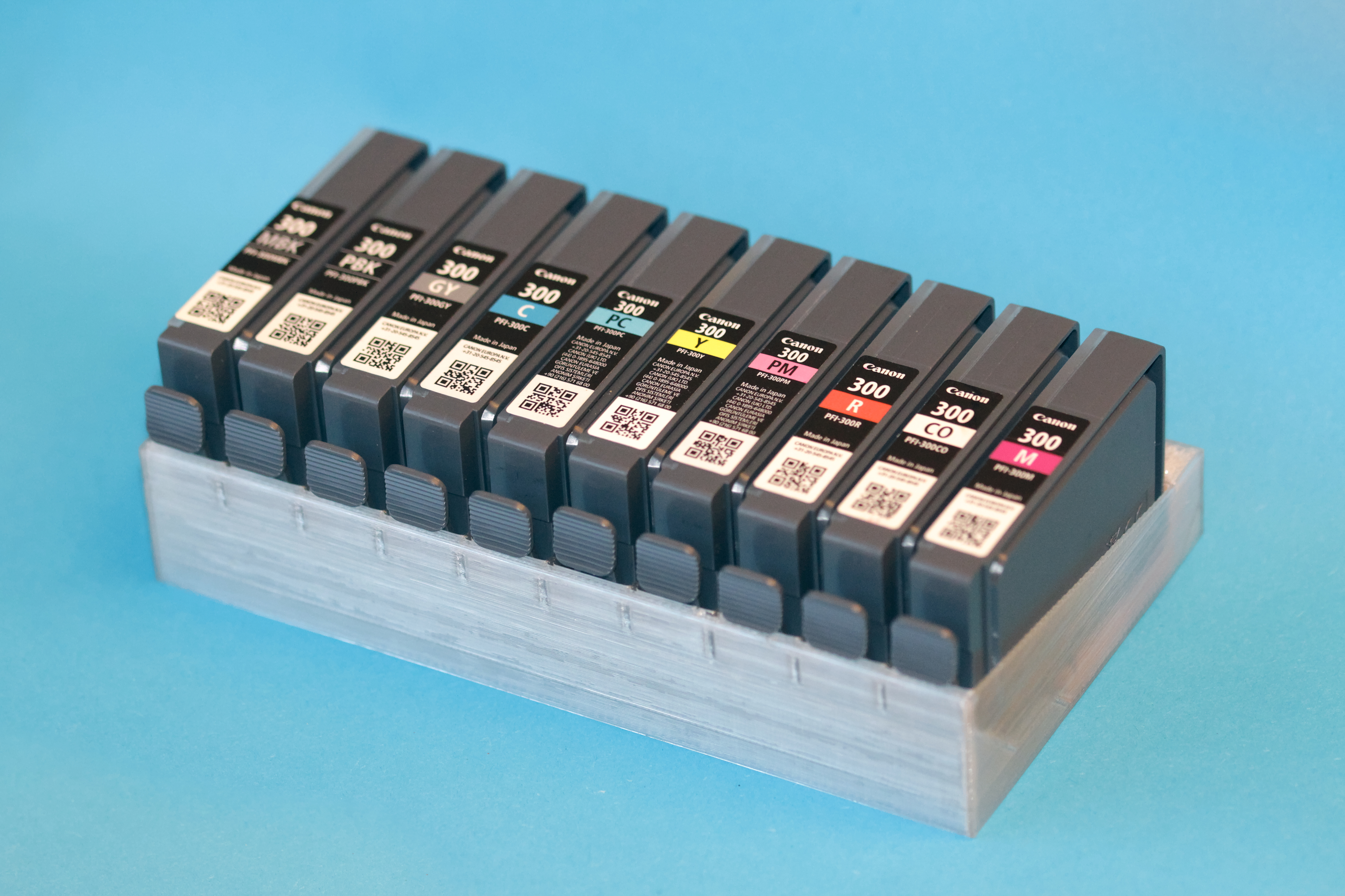 Tray for Canon PGI-72 PFI-300 PFI-5100 cartridges