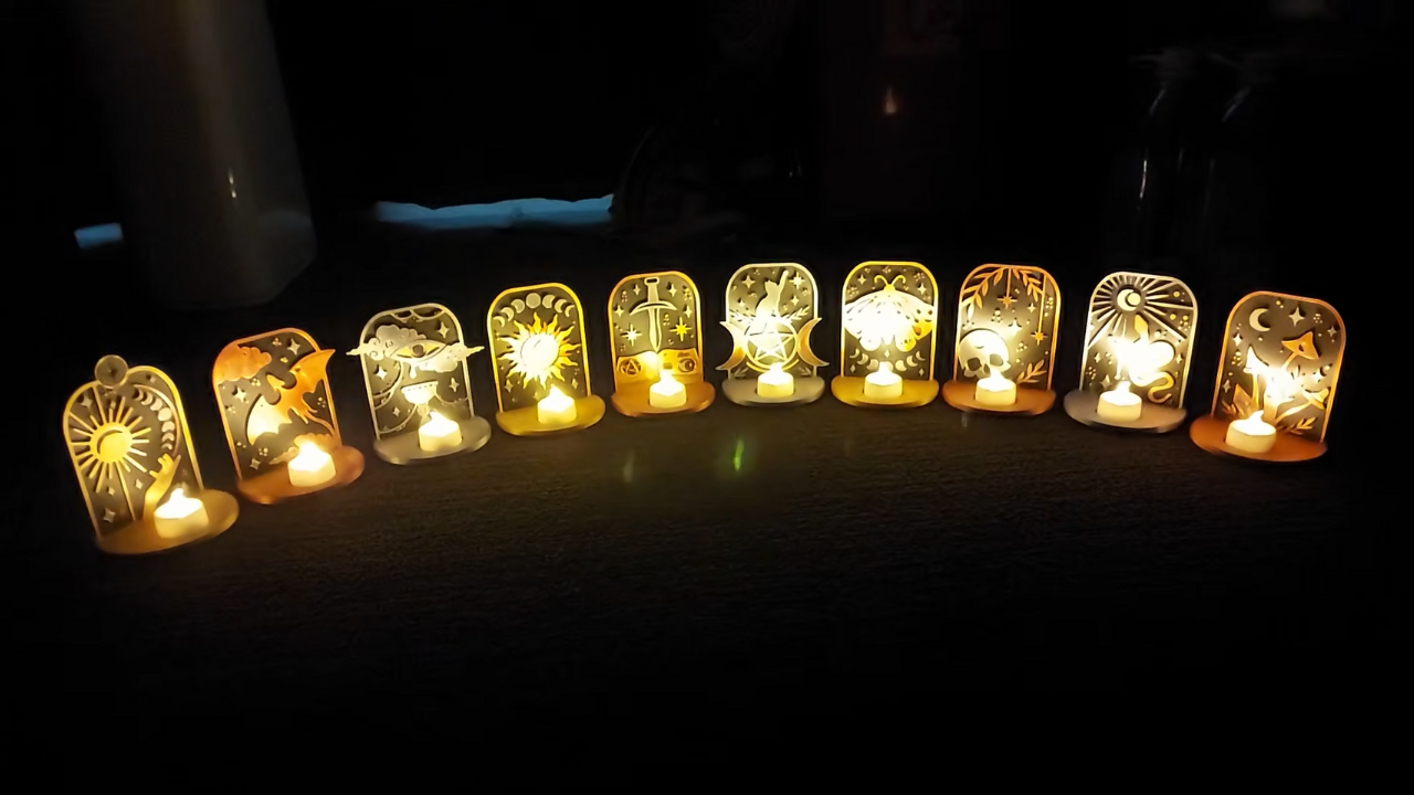 Mystical Candle Holder set