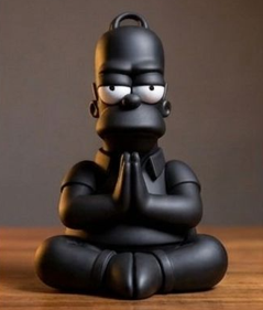Grumpy Homer Simpson Zen