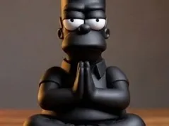 Grumpy Homer Simpson Zen