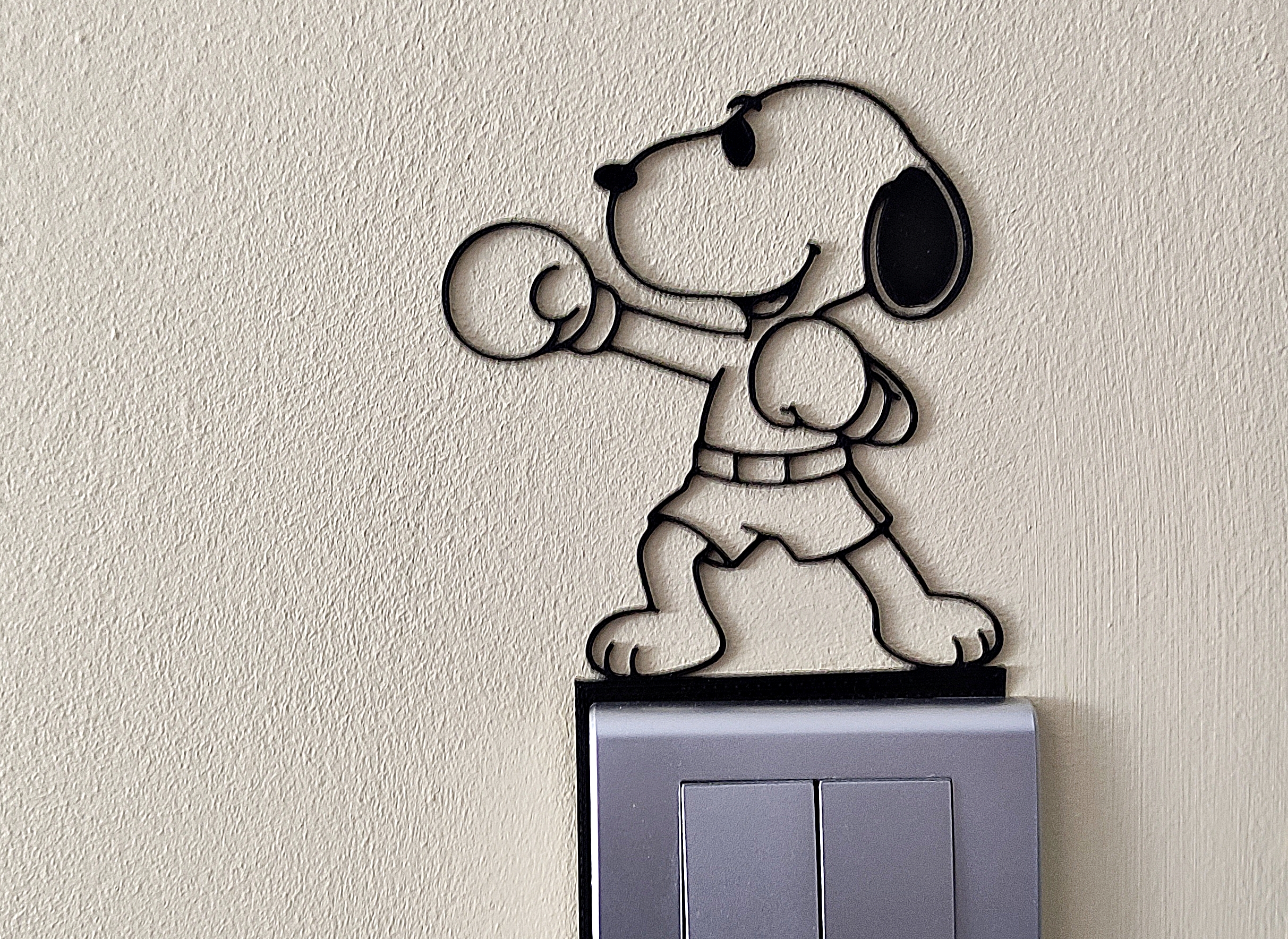 Snoopy Light Switch / Outlet Decoration - Model 71