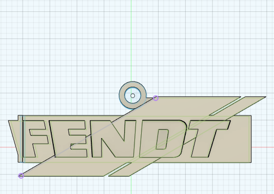 Porte clé Fendt