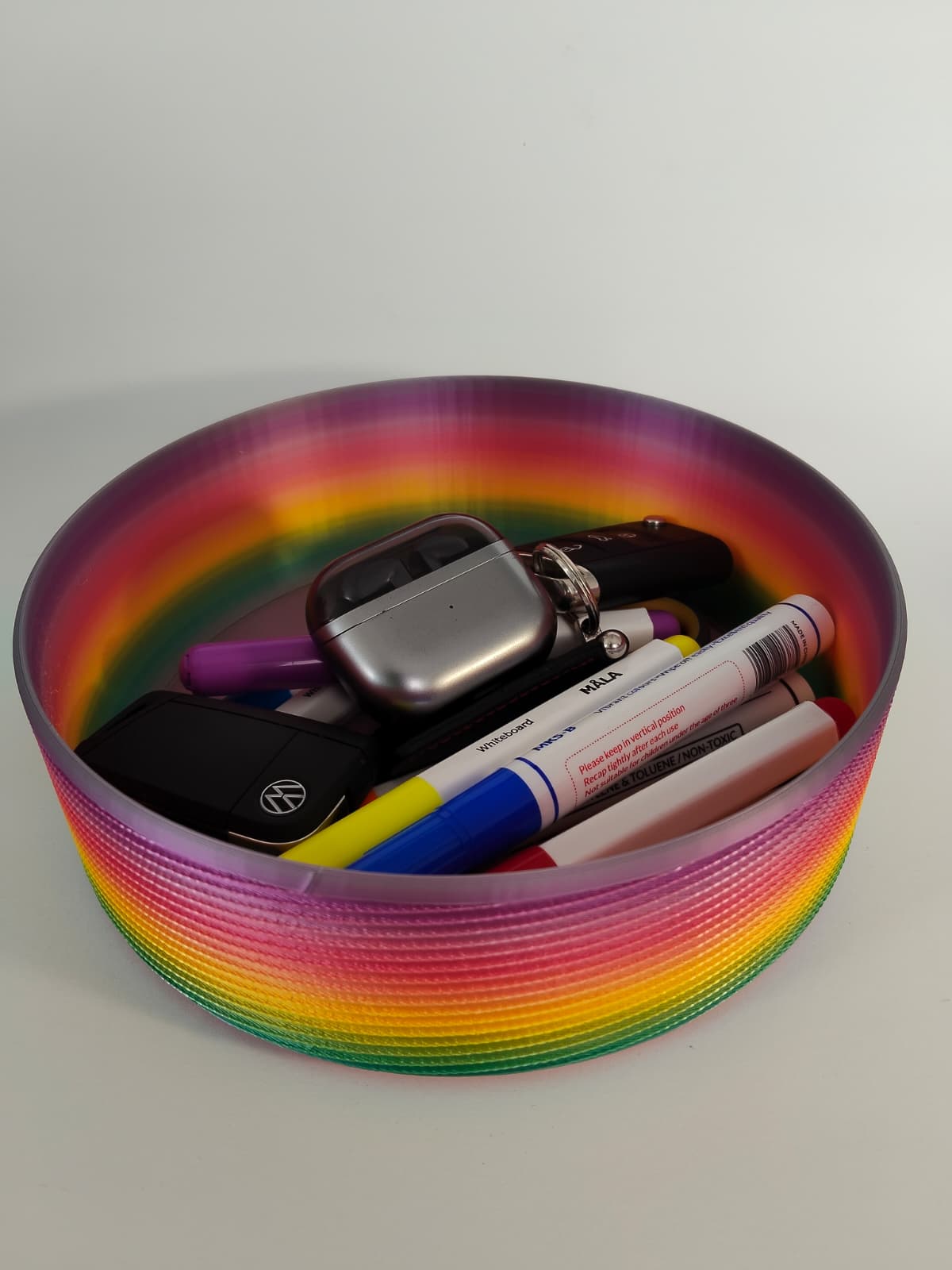 Catchall bowl ribbed