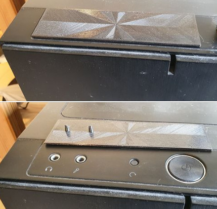 Fractal design define R5 Cover for powerbutton