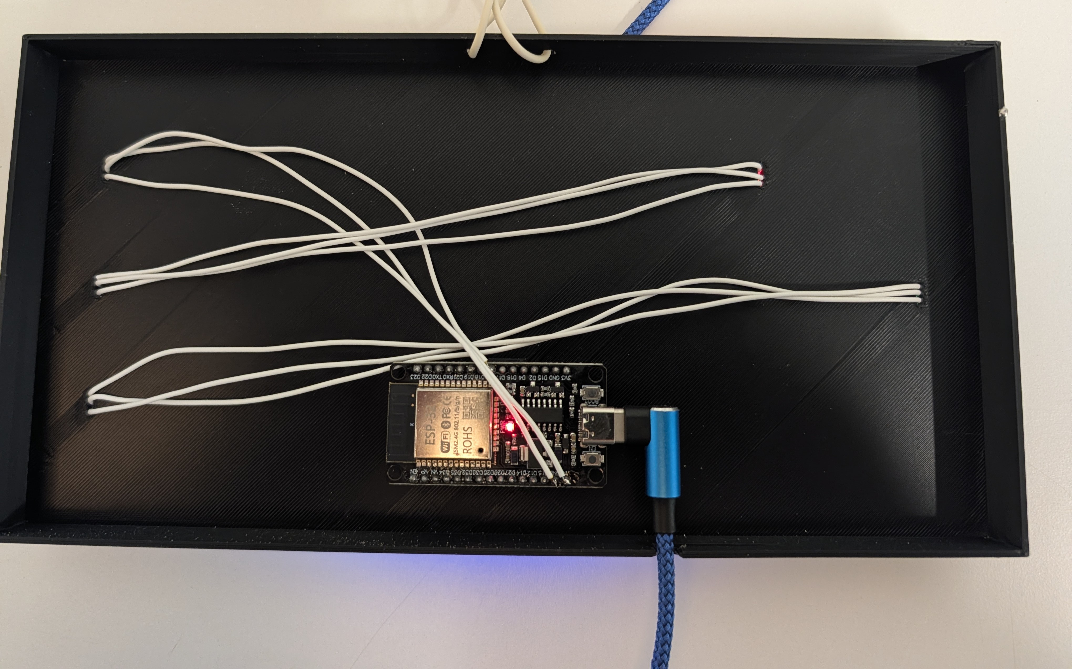 Miniatura 3 do modelo 3D Binary Clock with ESP32 and addressable LEDs
