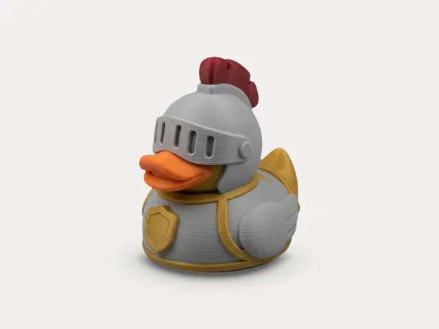 Knight Rubber Duck - Fantasy Figurine