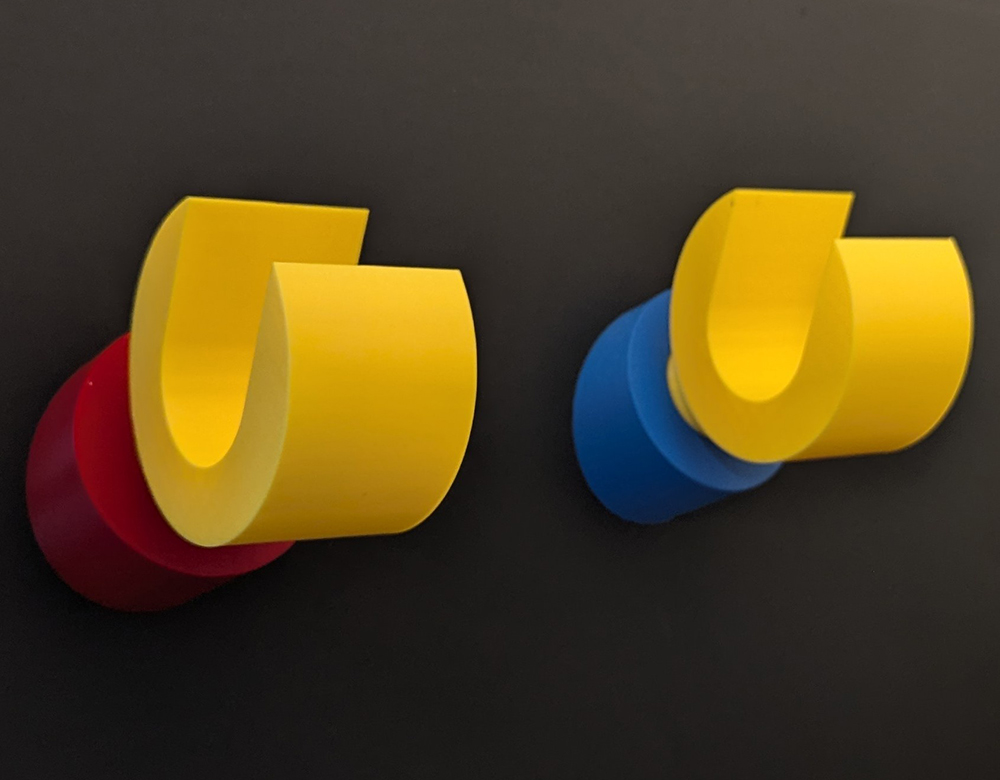 Lego minifig wall headphone or controller holder