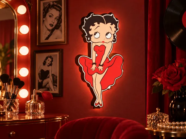 Retro Betty Boop Light Box