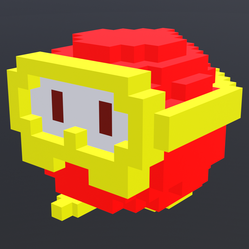 Dig Dug Characters by EgglessBacon | Download free STL model ...