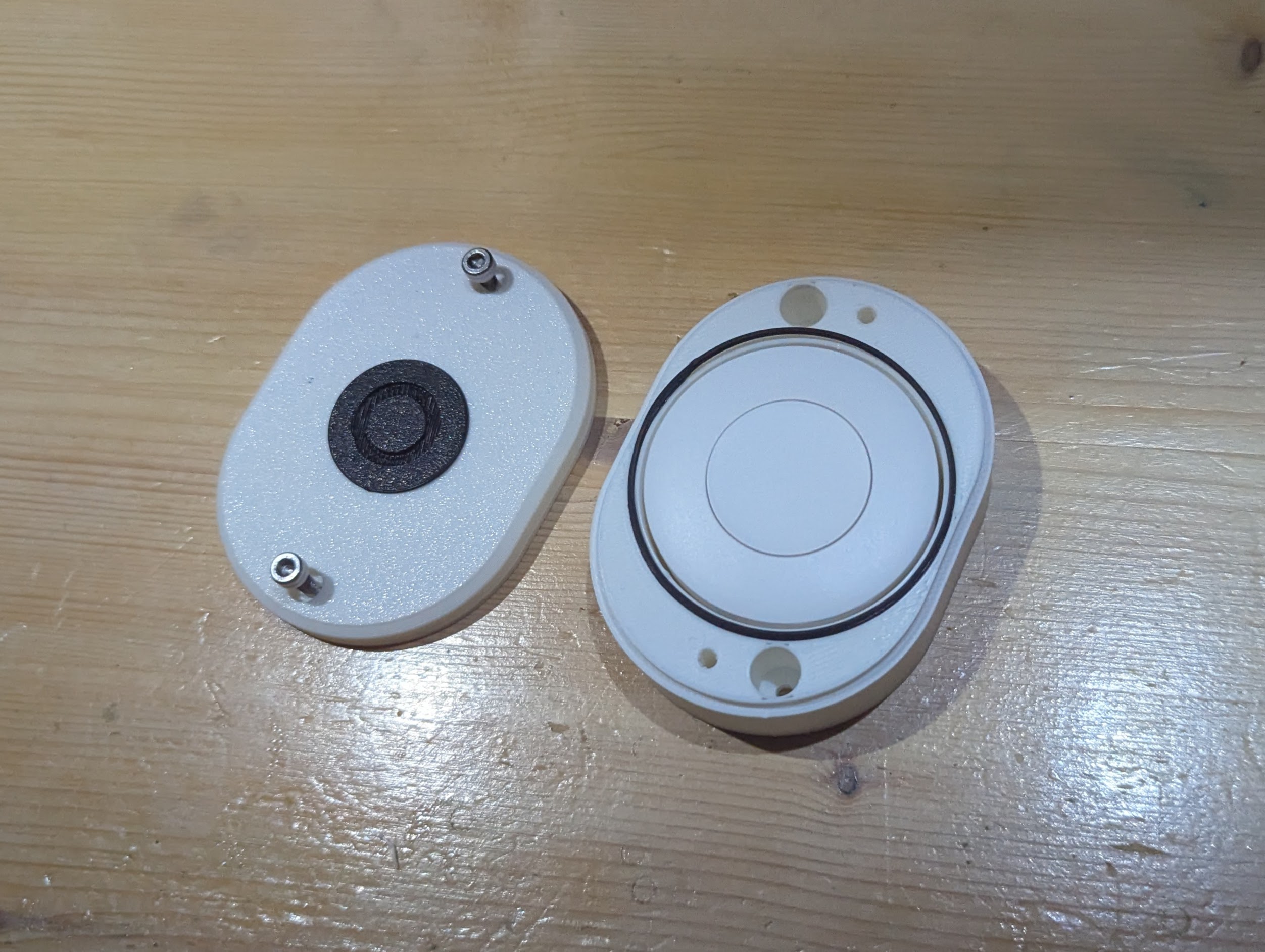 Zigbee button weatherproof doorbell enclosure
