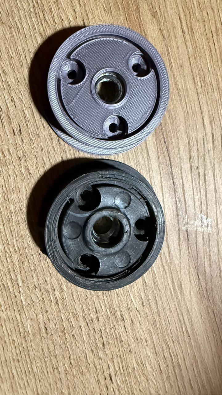 leg attachment nut