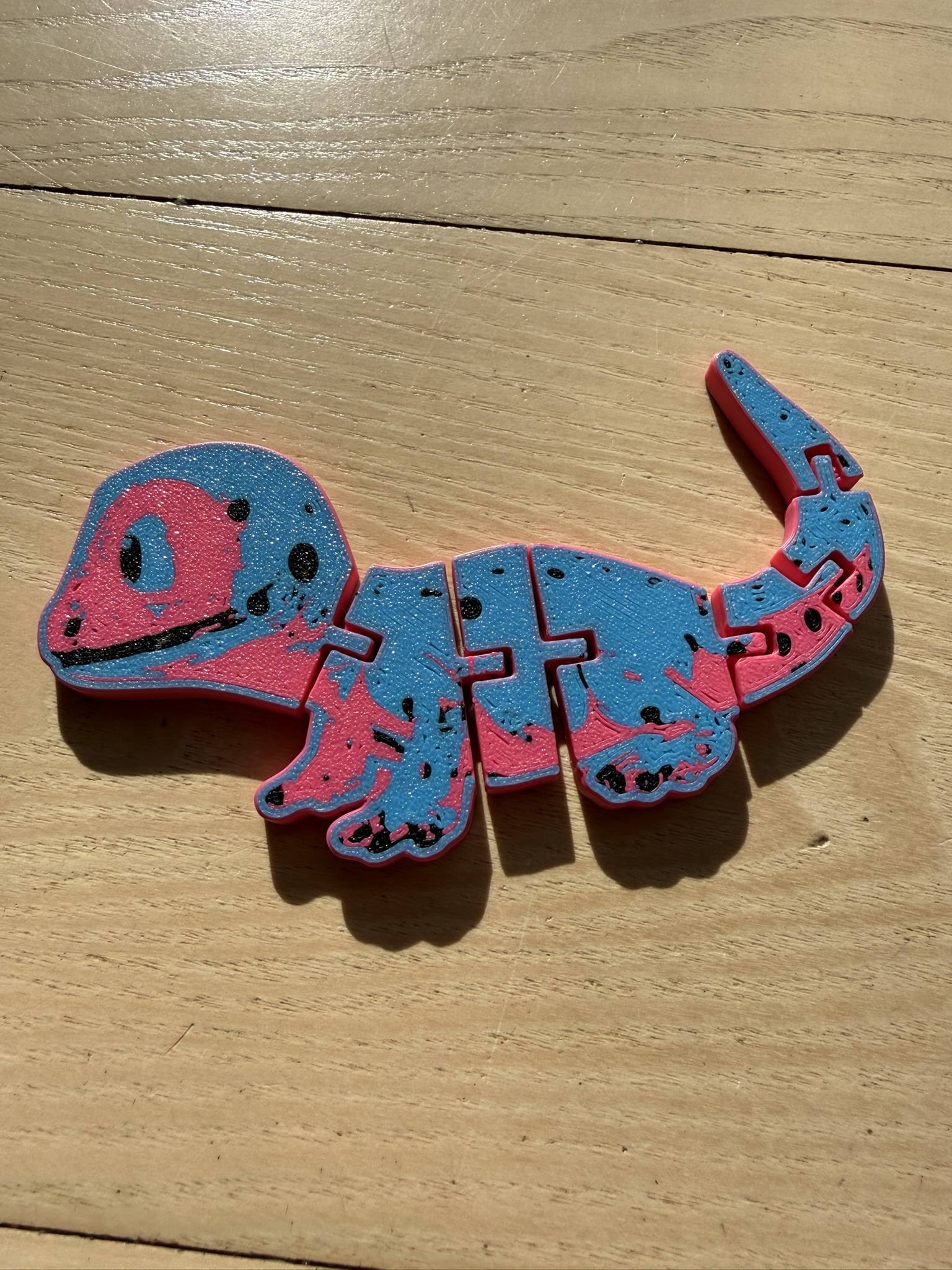 Flexi toy gecko