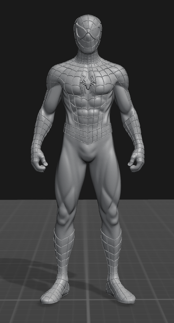 Spiderman figurine
