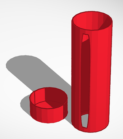Poker Chip Tube