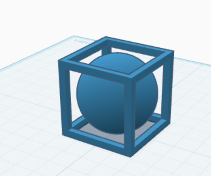 Box Stuck In Cube