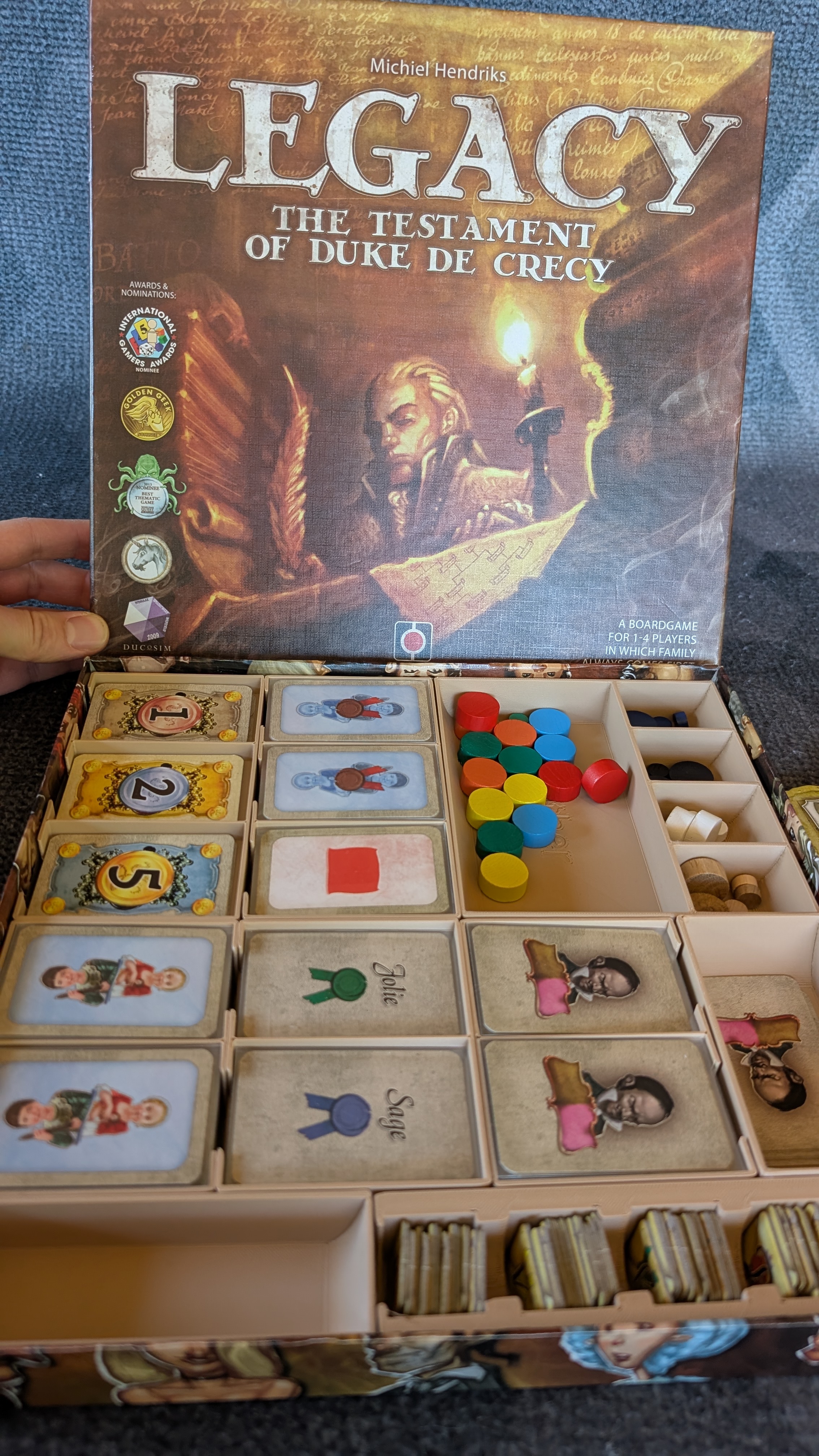 Legacy: Testament of Duke De Crecy Thin Insert
