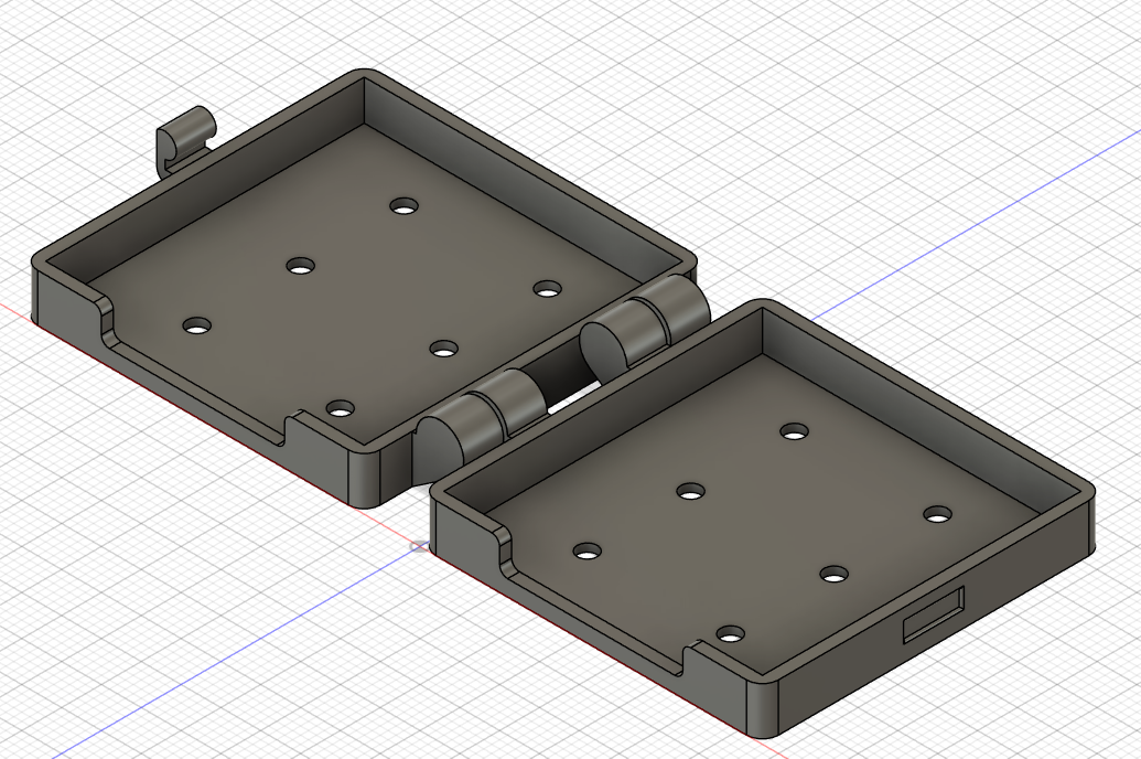 Print-in-Place Tongue Scraper/Cleaner Travel Case — miniatura 4