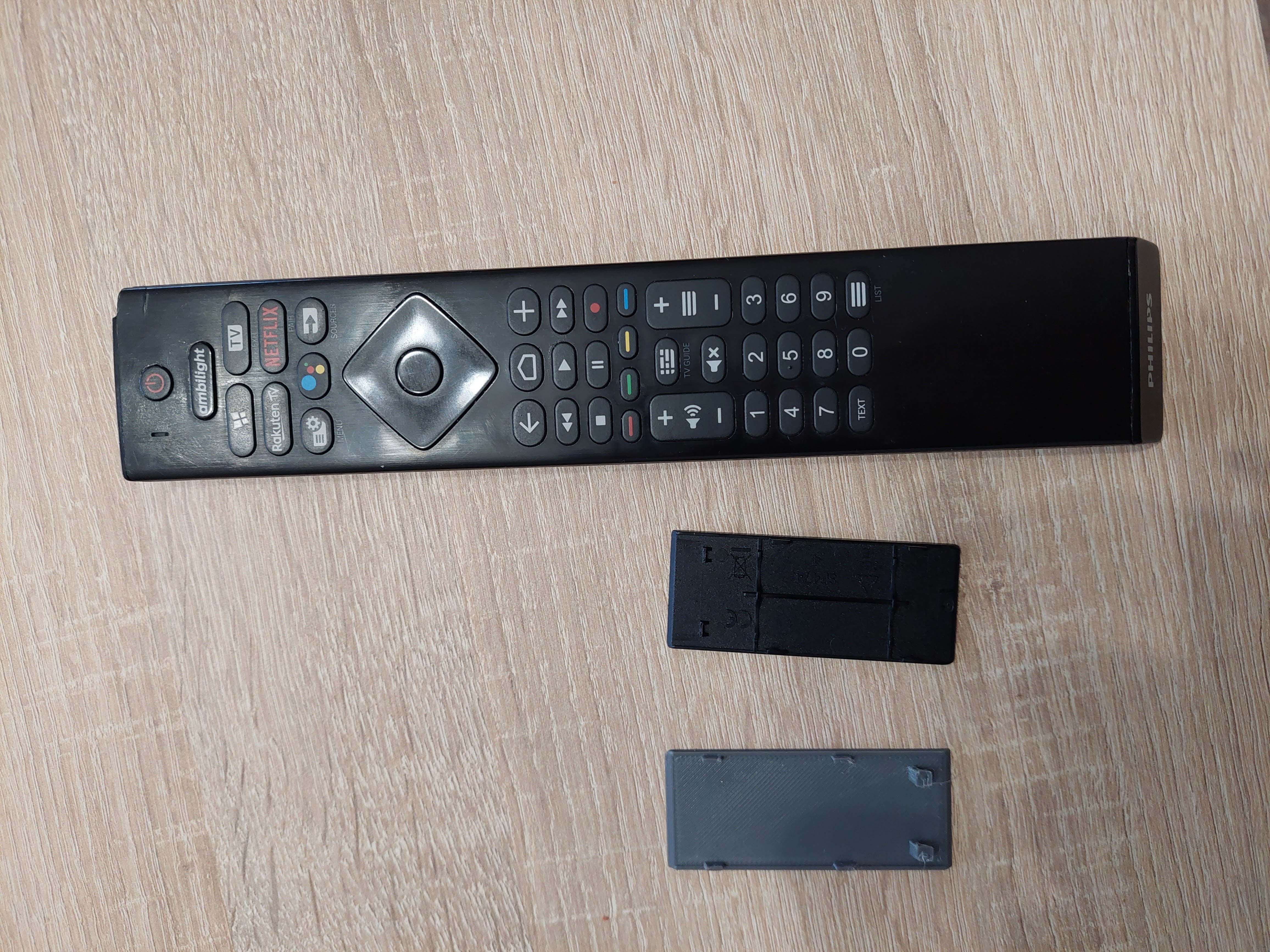 Battery cover for Philips remote TV controller