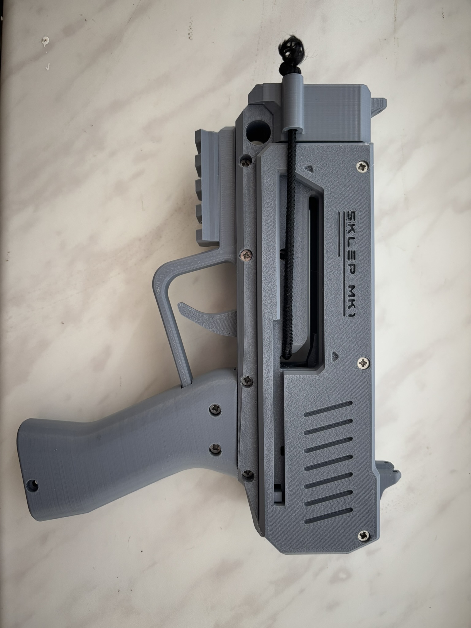 Modified Muzzle for elastic string 3D model thumbnail