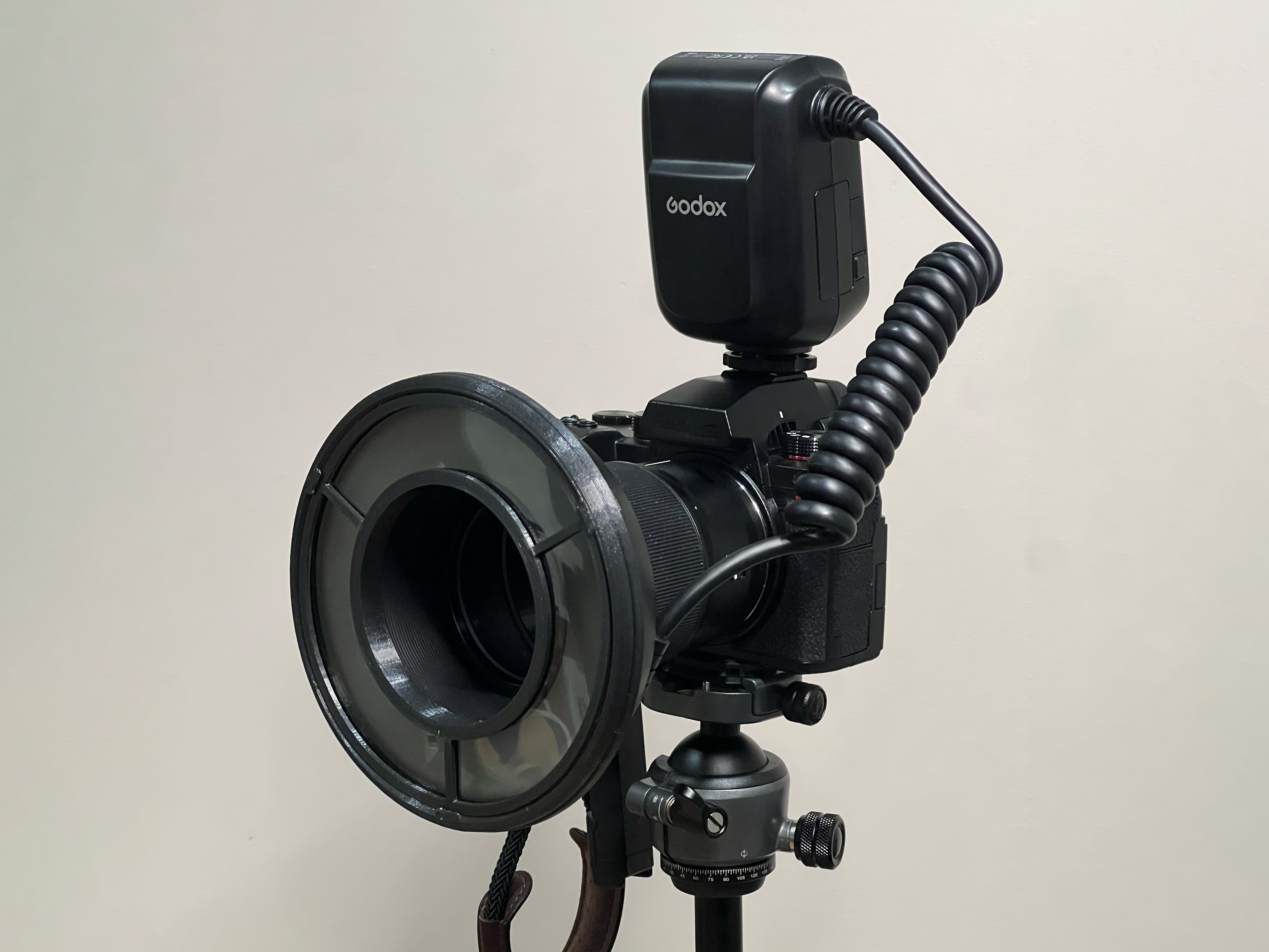 Gel holder for Godox MF-R76 ring flash — STL Grátis | 3DFinder