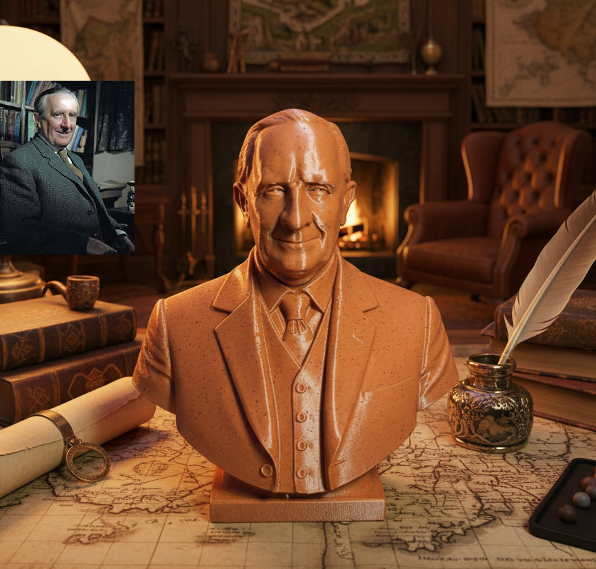 John Ronald Reuel Tolkien – Bust