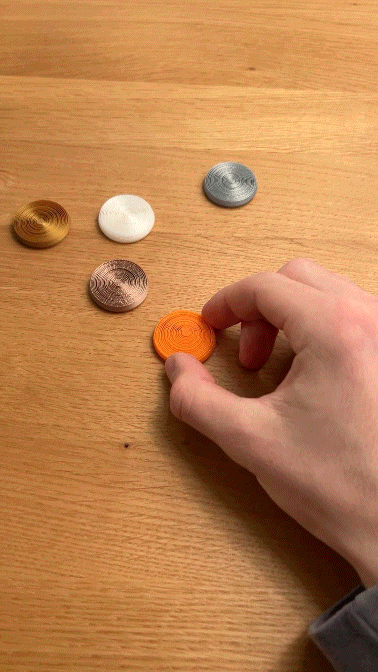 Miniatura 2 do modelo 3D Mini Circle Fidget Toy