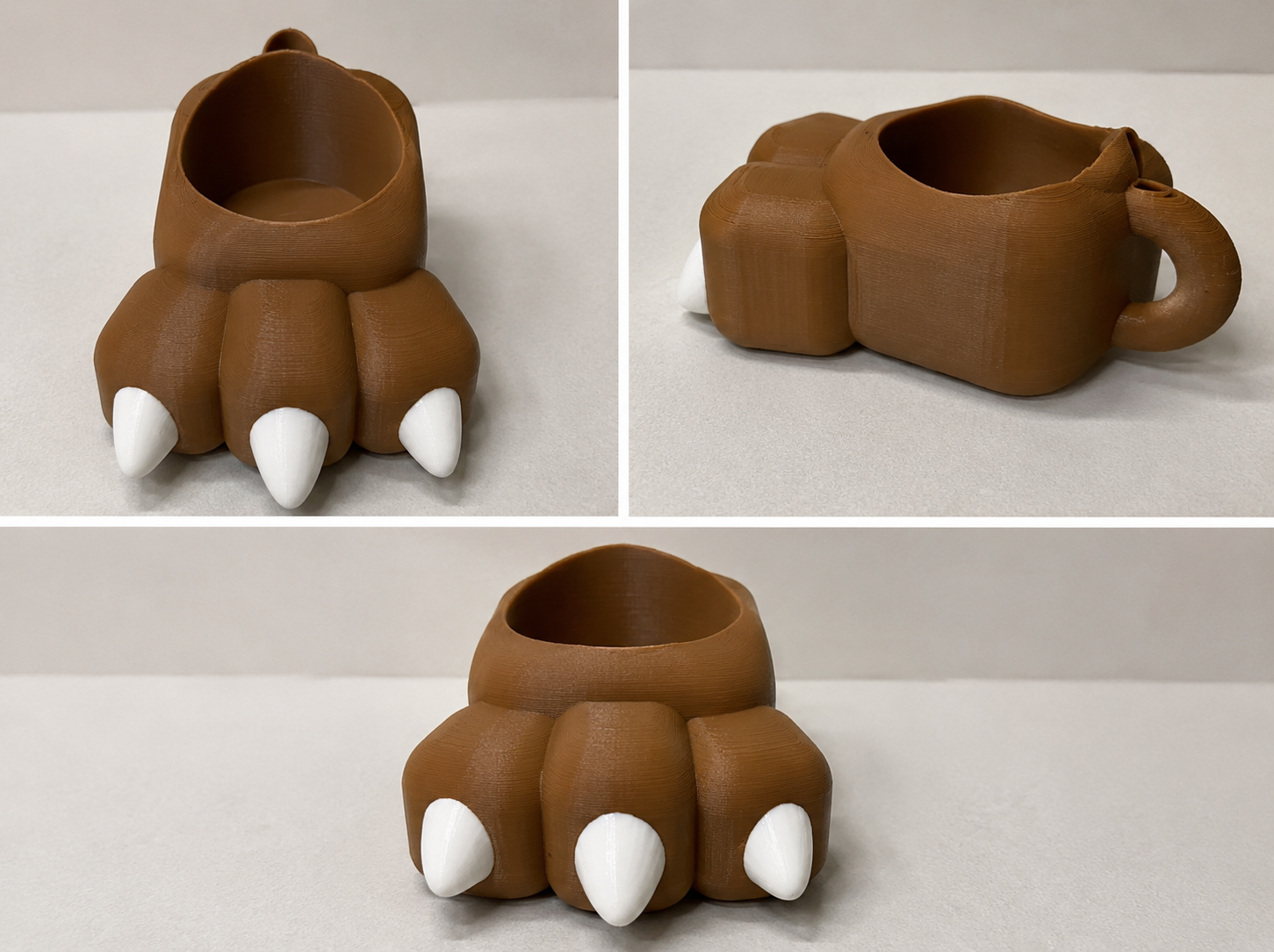 Bear Paw Cozy Can Holder