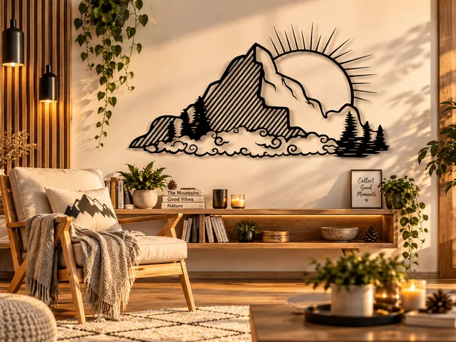 WallArt - Nature Sun Clouds