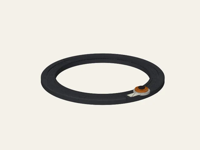 StackRing FREE Fit-Check Segment — 5-Gallon Bucket Stacking Spacer (TEST-FIT BETA)