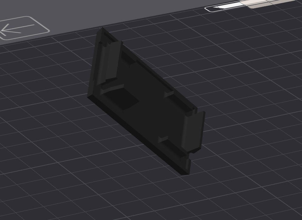 Volvo 240 Center Console Blank Tab