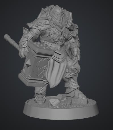 D&D Giant with Giant Hammer