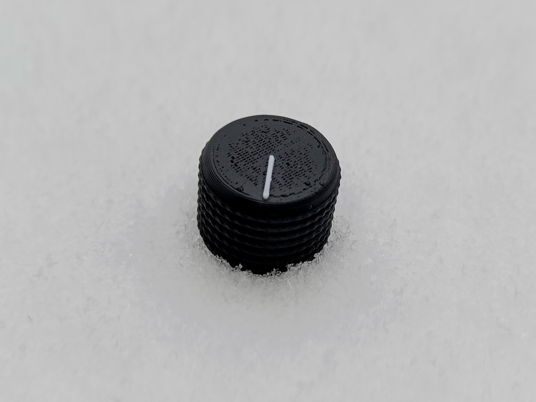 Potentiometer Knob - 6.3mm round shaft and D-shaft