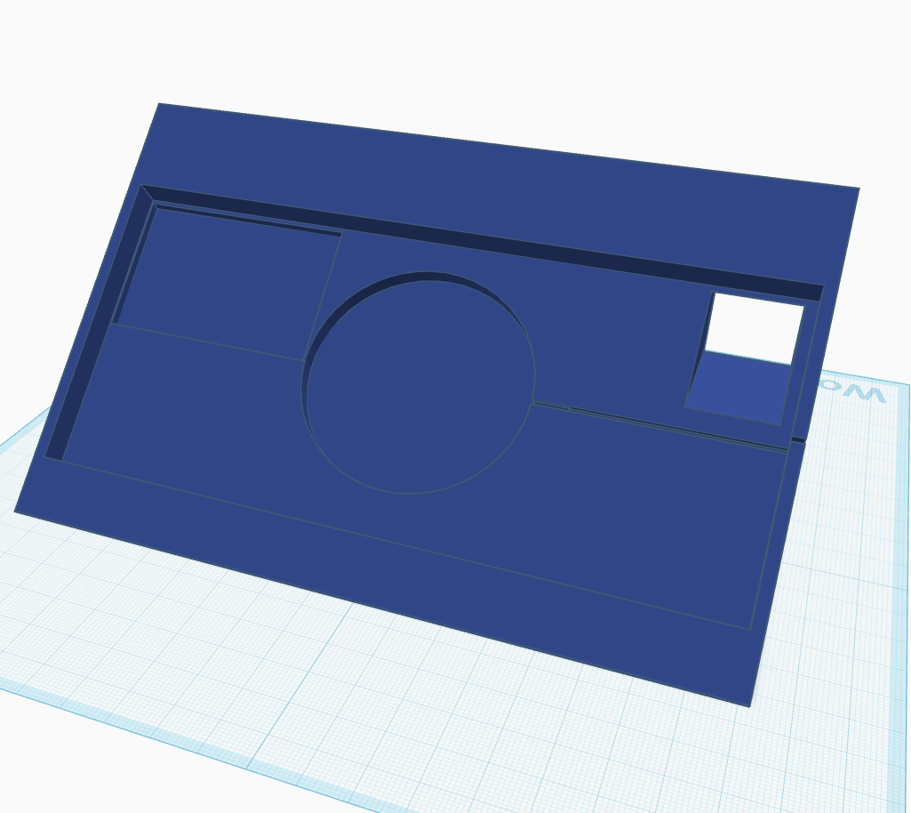 phone holder with wireless charger space